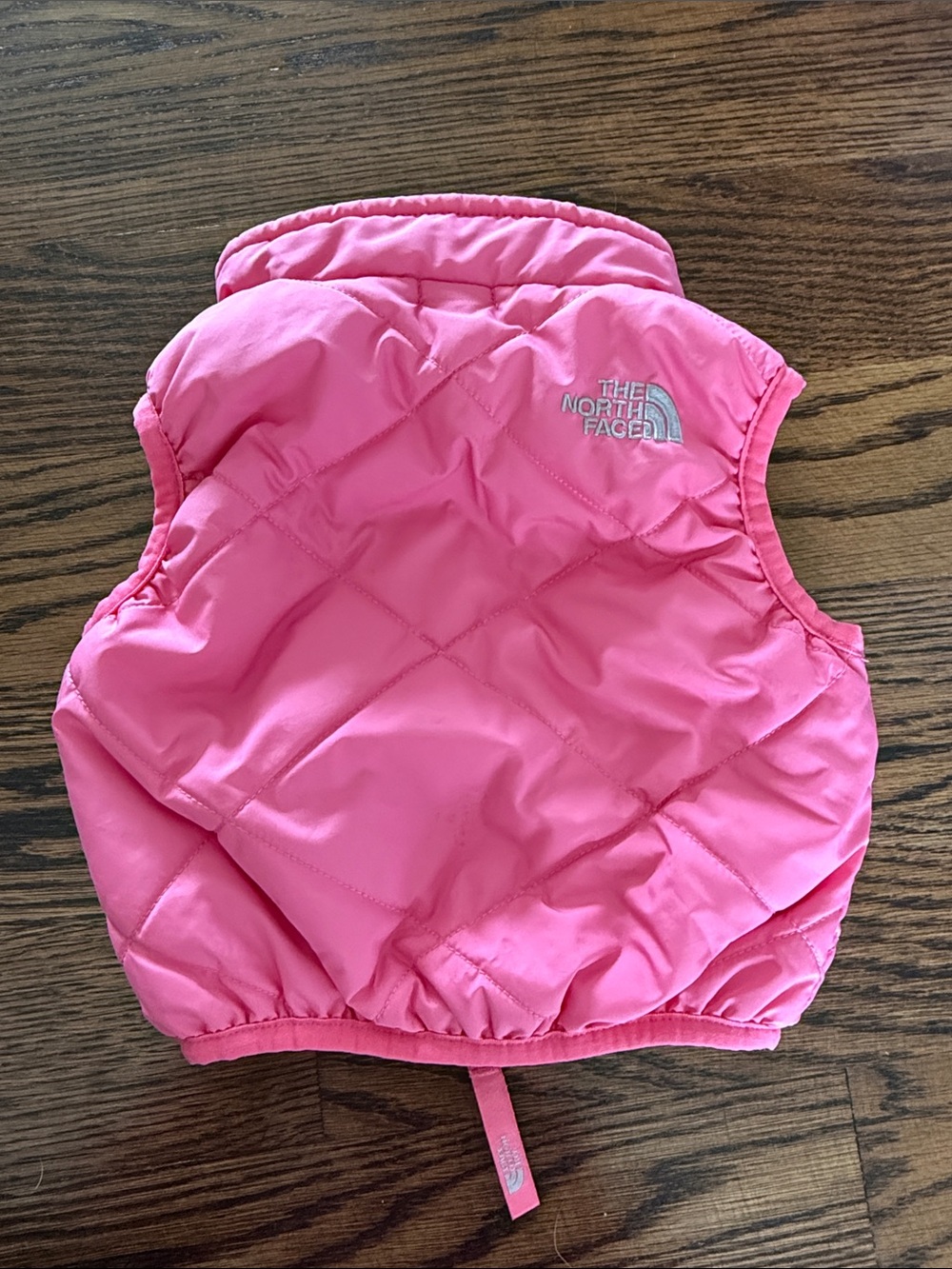 The North Face Reversible Quilted Baby Puffer Vest - Picture 4 of 7